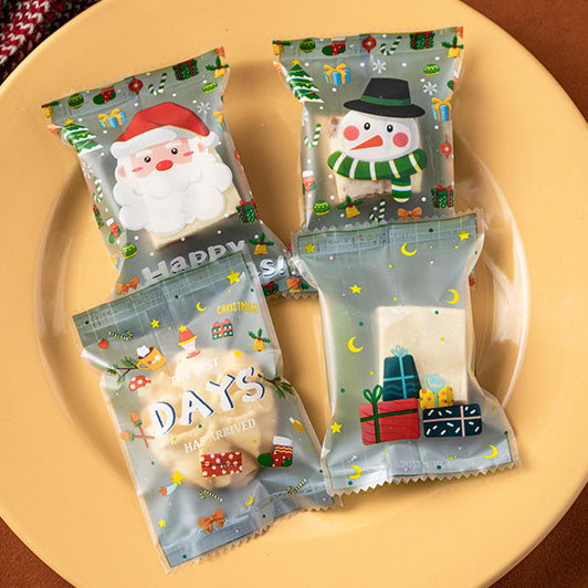 Christmas Candy Cookies Cellophane Bags 200 Packs