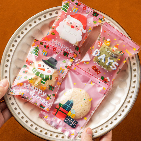 Christmas Candy Cookies Cellophane Bags 200 Packs